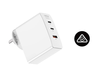 Fully Certified 140W USB-C Adapter Charger